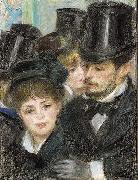 Pierre-Auguste Renoir Young people in the street France oil painting artist